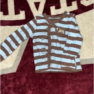 carters, newborn, pajama, longsleeve shirt.